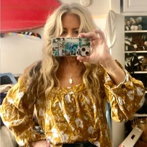 Fun Free People blouse